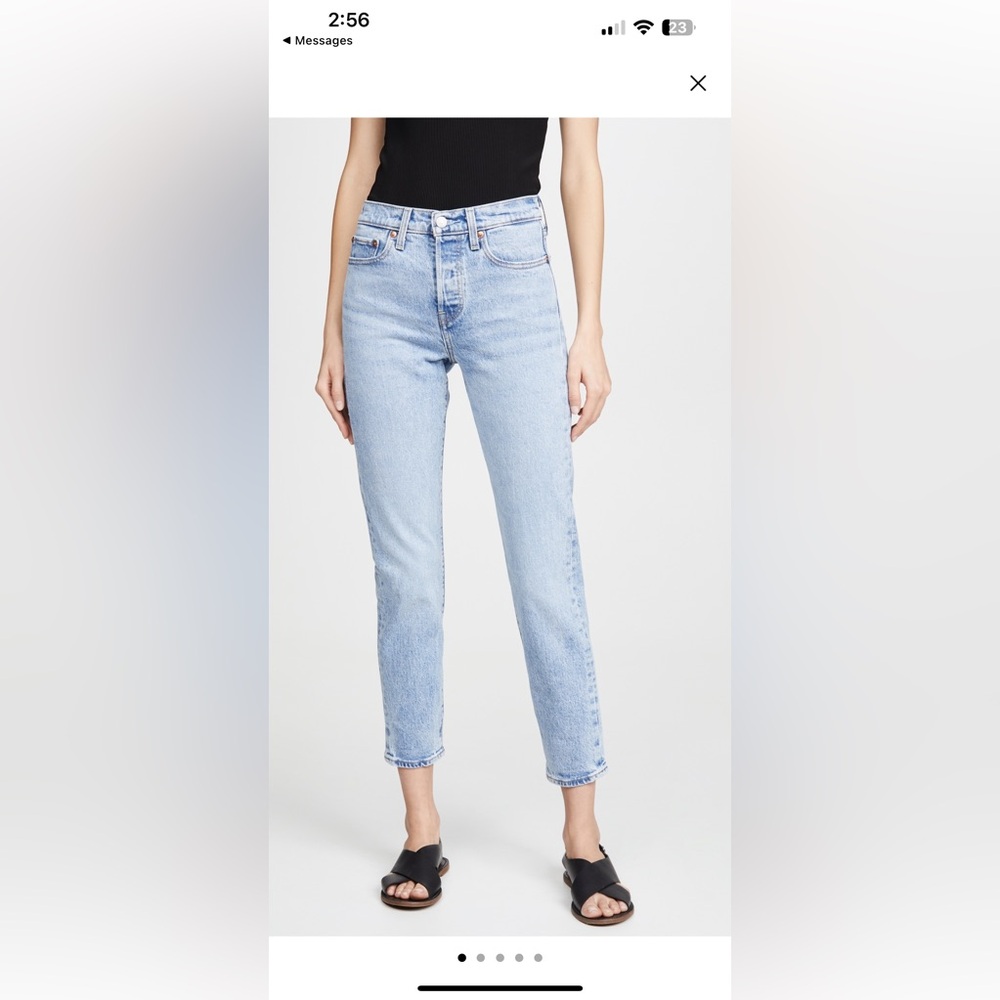 Levi wedgie icon fit Jean size 30